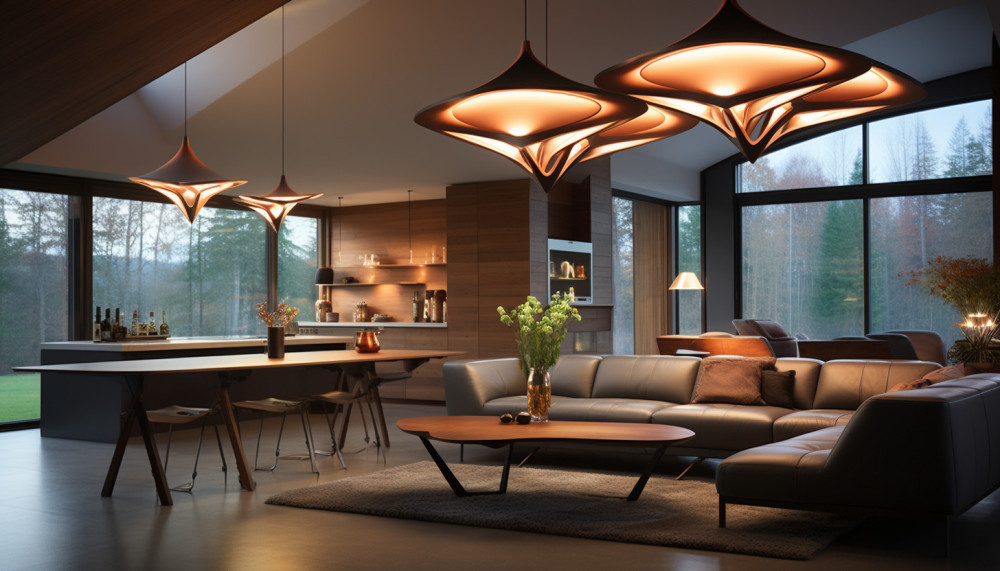 Divers - Les différentes formes de plafonniers avec éclairage LED