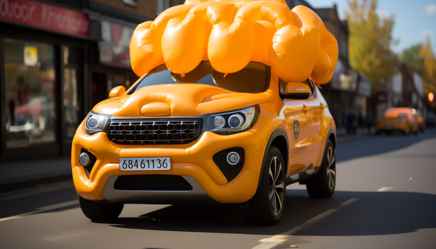 L'impact des publicités gonflables sur le trafic piétonnier et routier